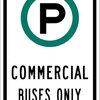 parking commercial busses only