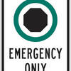 stopping permitted emergency only