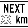 next ( xx ) km tab