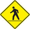 pedestrian crosswalk ahead