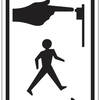 push button to walk with right arrow