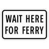 wait here for ferry tab