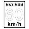 maximum XX km/h
