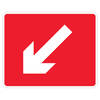 left angled arrow tab