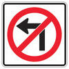no left turn
