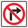 no right turn