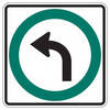 left turn only