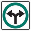 turn left and right only arrow