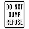 do not dump refuse