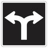 this lane left or right only