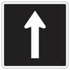 this lane straight thru only