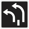 two left lanes only