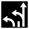 left lane left right lane left or thru