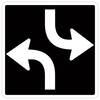 two way - left turn lane continues
