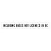 including buses not licensed in bc tab