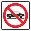 no cars
