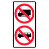 no trucks, no buses