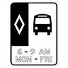 hov buses with hours and days