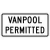 vanpool permitted