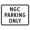 ngc parking only tab