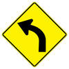 curve left