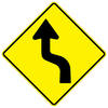 reverse curve left
