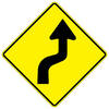 reverse curve right