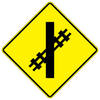 rr crossing left angle