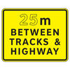 ( xx ) m between tracks & highway tab