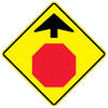 stop sign ahead