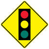 traffic signal ahead