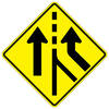 lane added right