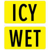 icy / wet double sided overlay