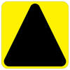 asphalt curb below, plow with caution