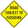road subject to flooding