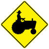 farm tractor - left