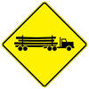 logging truck - left