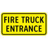 fire truck entrance tab