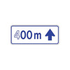 ( x )00 m Ahead Arrow Tab