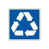 Recycling disposal available symbol for Rest Area application