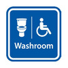 Static Application Signs for Washrooms and Wheelchair Access Facilities
