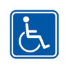 Static Application Signs for Wheelchair Access Washrooms Facilities