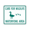 Care For Wildlife, Waterfowl Area (Waterfowl Symbol)