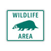 Wildlife Area (Badger Symbol)