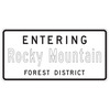 Entering (Jurisdiction Name) Forest District