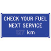 Check Your Fuel Next Service ( x ) km