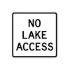 No Lake Access