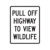 Pull Off Highway To View Wildlife