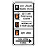 signal push button to cross - start crossing - don