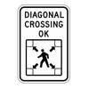 diagonal crossing ok